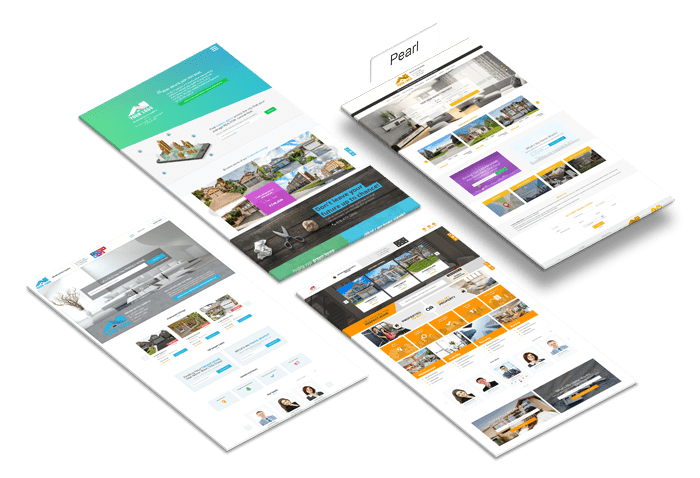 Real Estate Office Website Design:Pearl